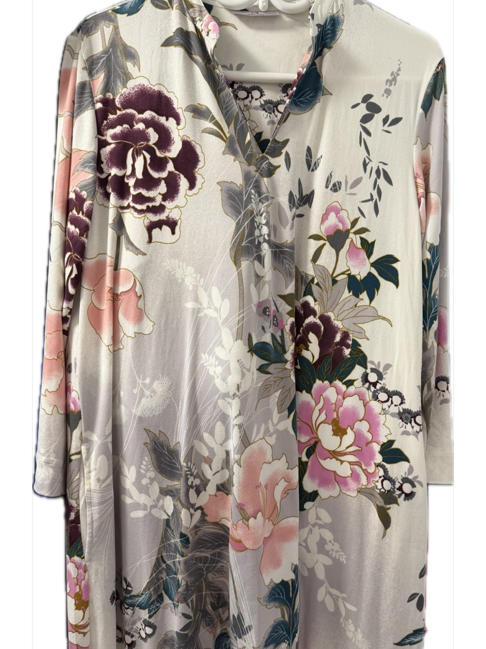 NWT Natori Cozy Knit Caftan Size Medium - Multi-coloured